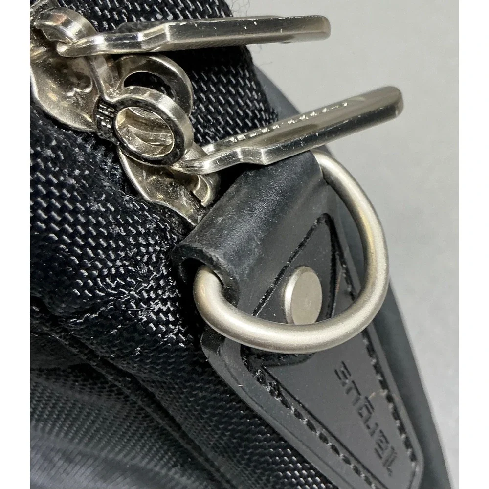 Targus‎ Black Laptop Briefcase Messenger Bag Padded Computer Case Shoulder Strap